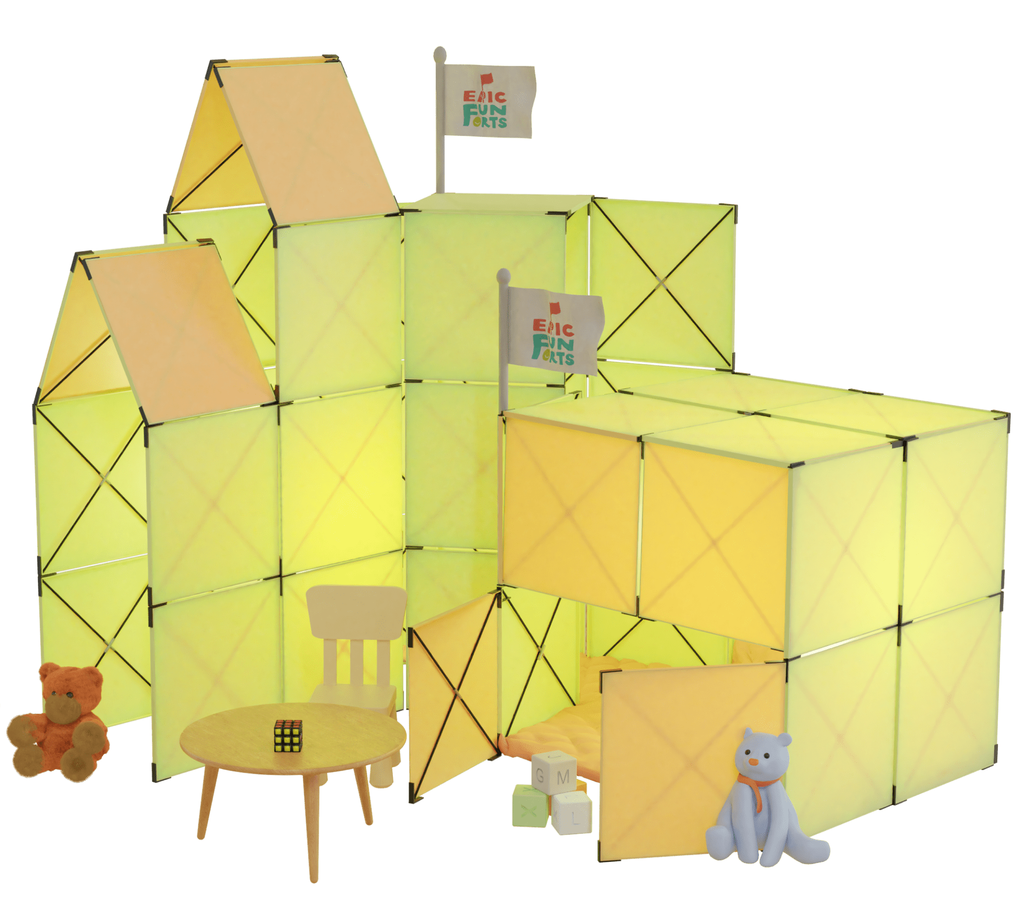 Fort in 3D